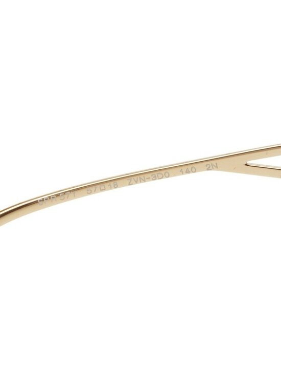 Prada Metal Frame Full Rim Gradient Sunglasses Gold Eyewear main image 7